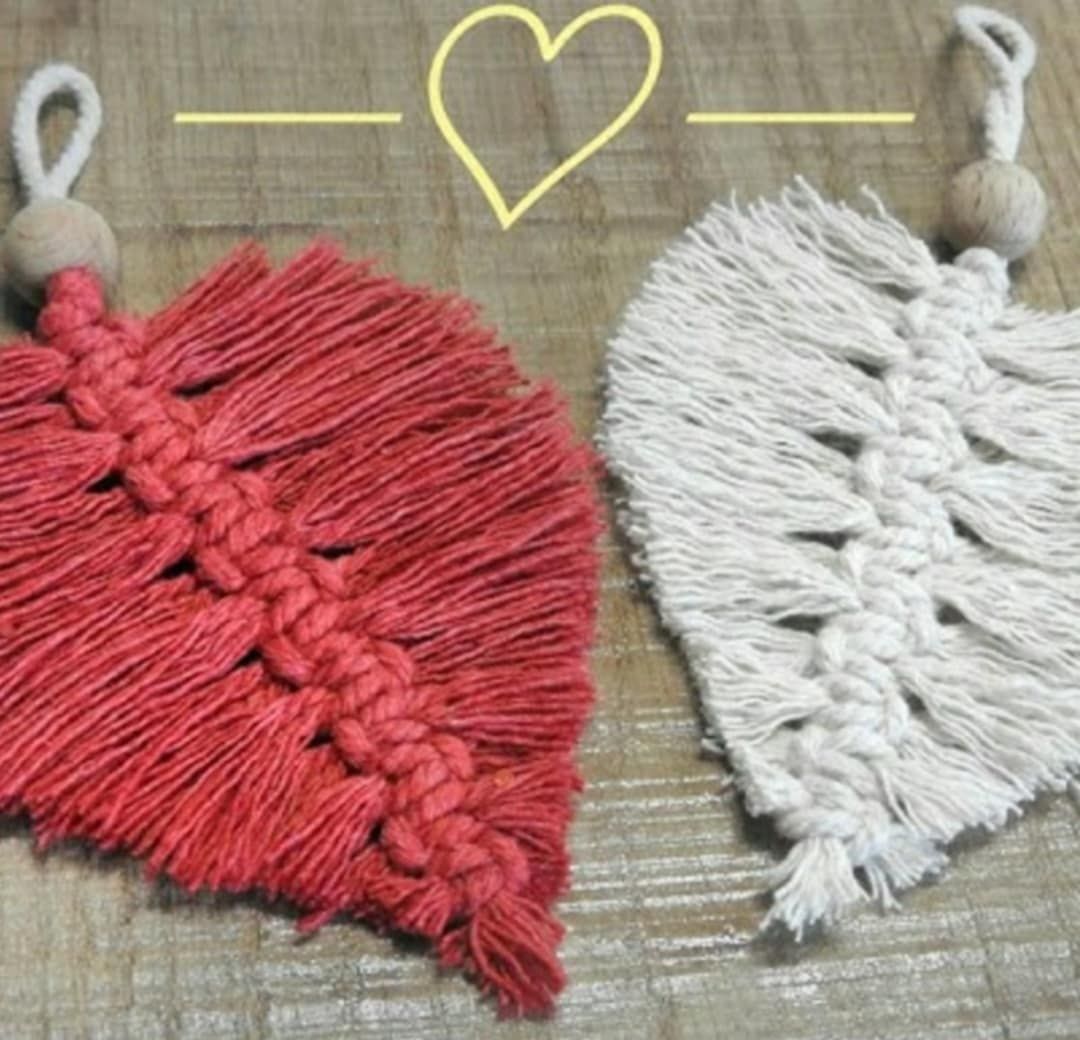 Macrame Wall hanging Heart workshop