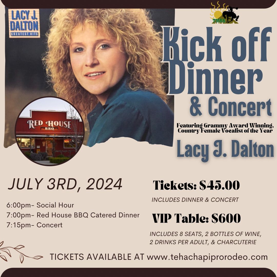 2024 Season Kickoff Dinner & Concert with Lacy J. Dalton