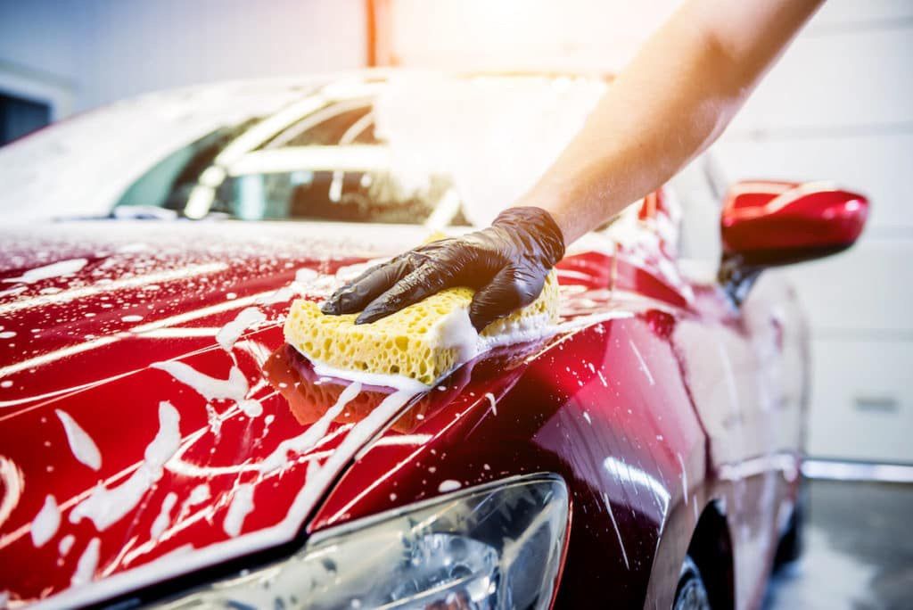 Lightning boys volleyball annual car wash fundraiser