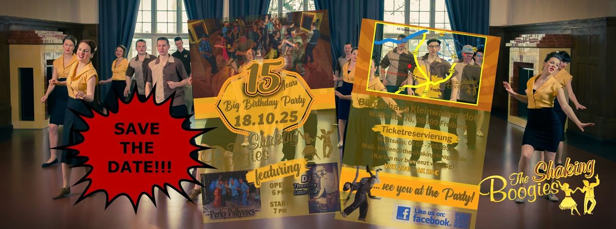 15 Jahre THE SHAKING BOOGIES   ***Save the Date***