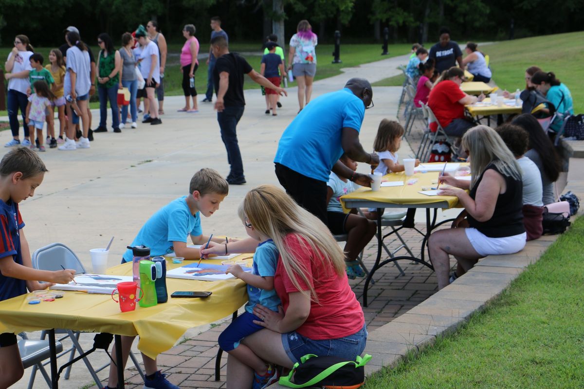 Art in the Park: Flower Pot Painting