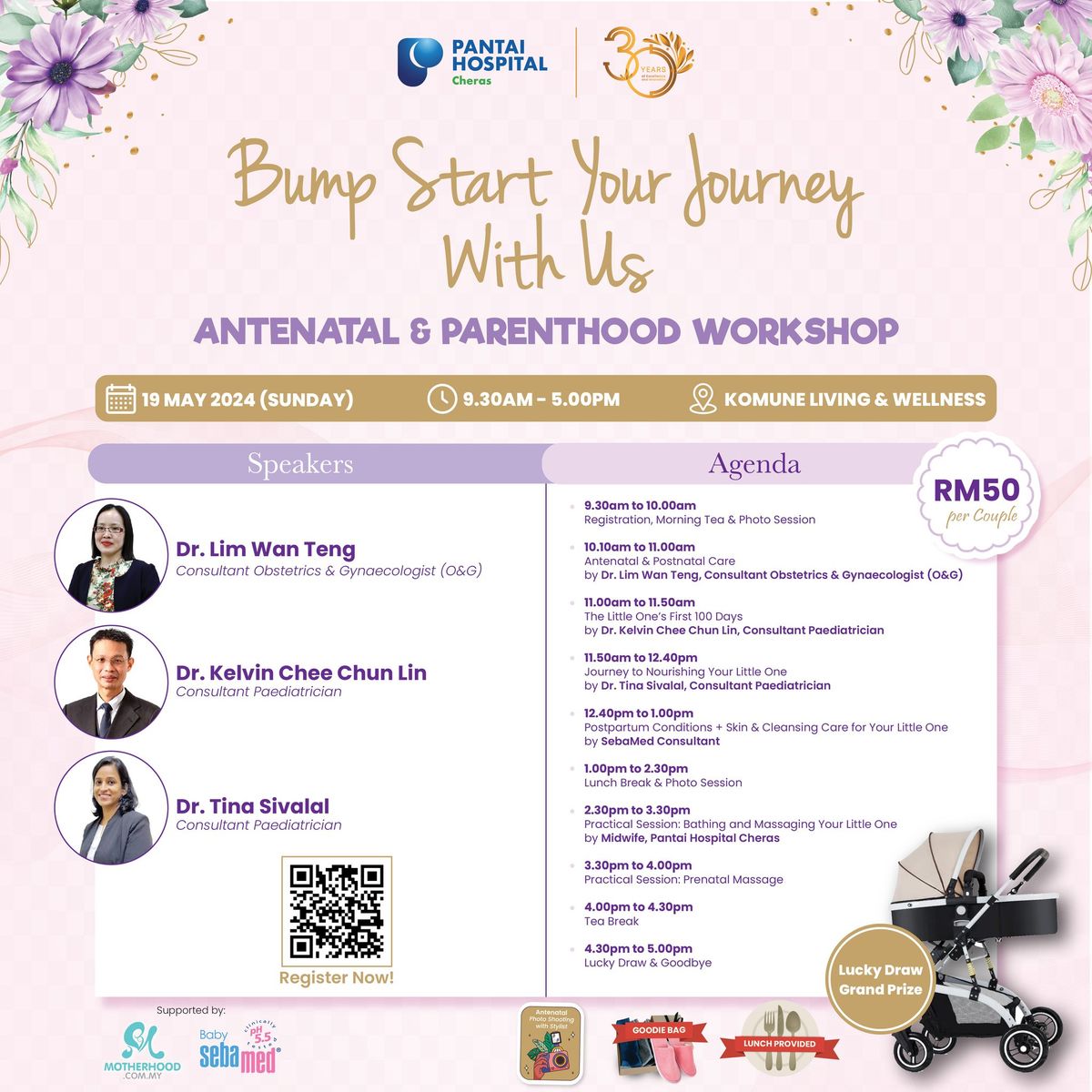 Bump Start Your Journey With Us | Antenatal & Parenthood Workshop