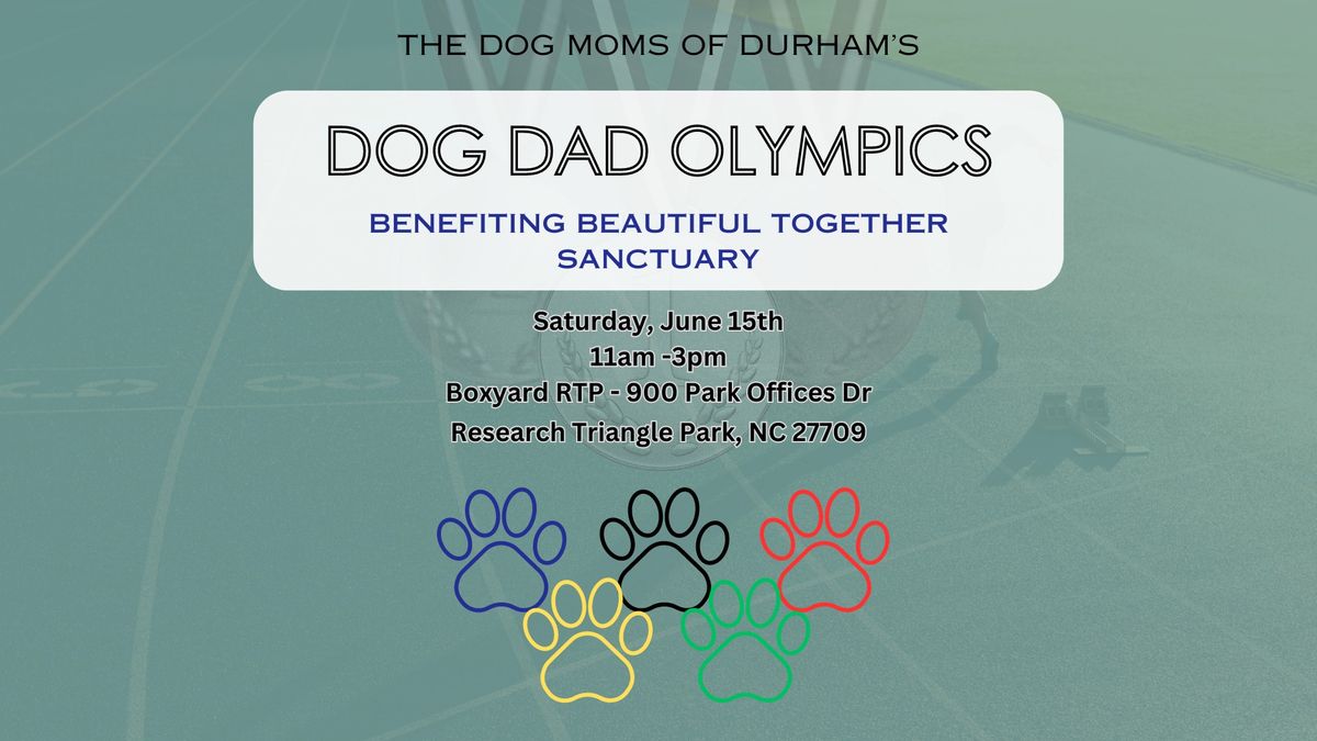 Dog Dad Olympics