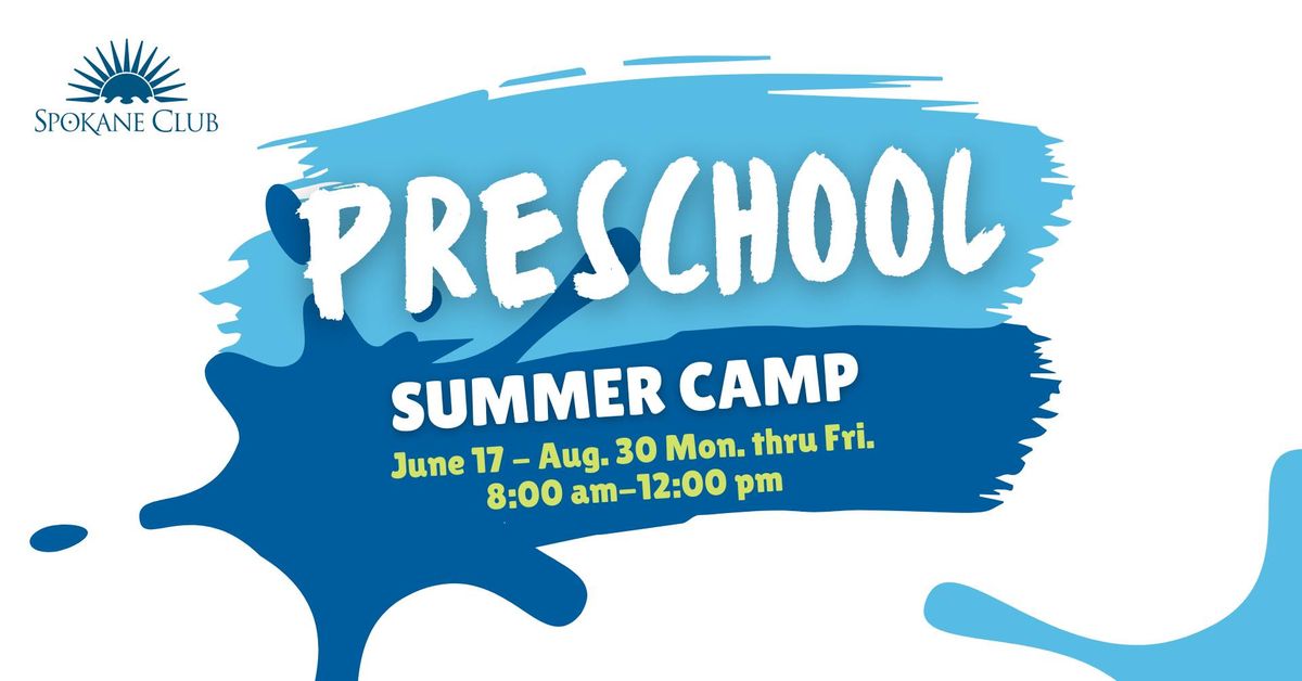 Preschool Summer Camp Starts