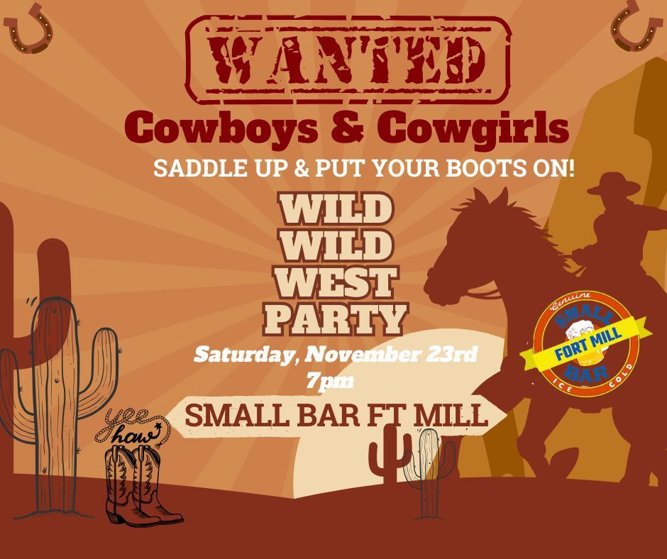 Wild Wild West Party!!