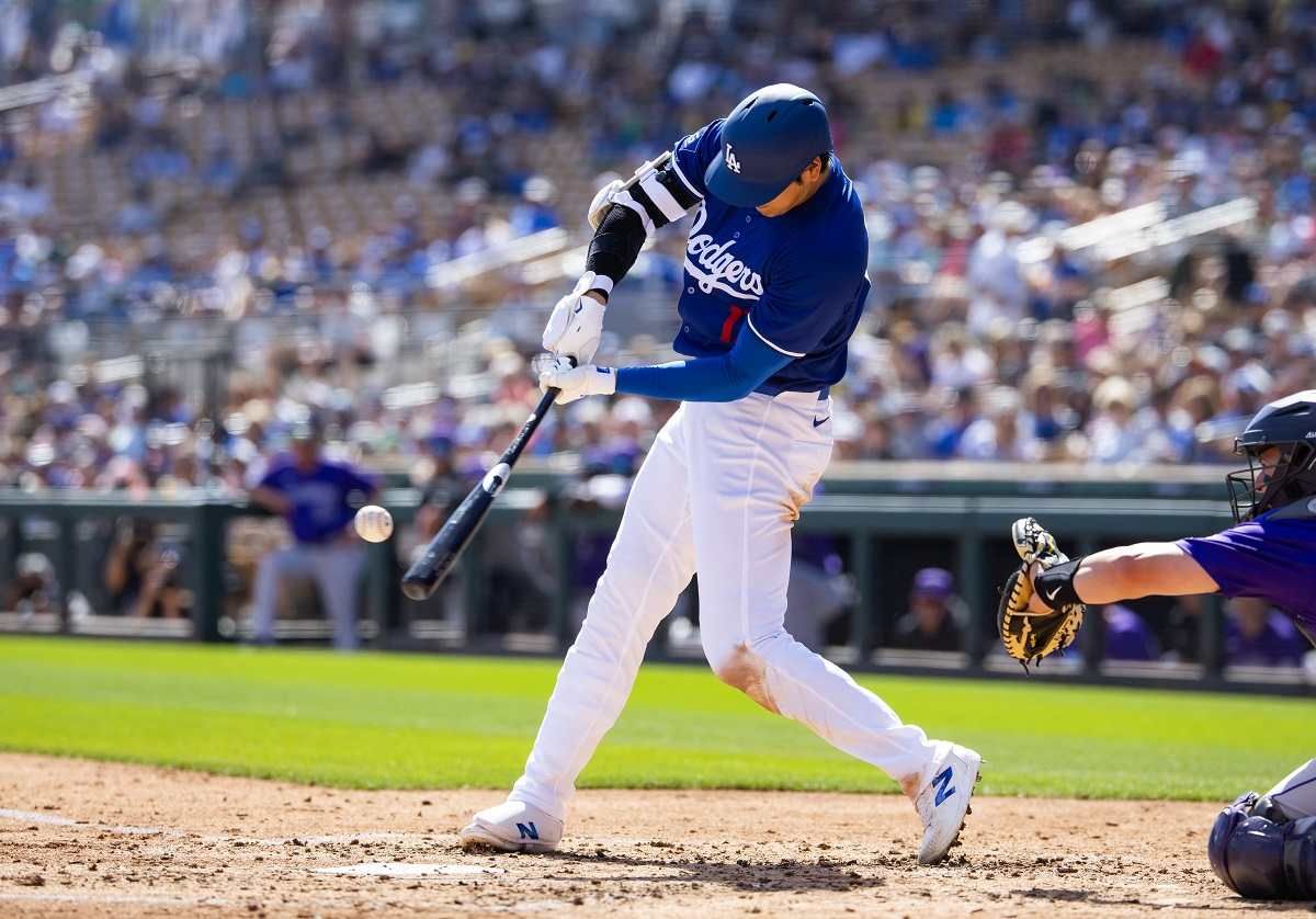 Spring Training - Los Angeles Dodgers at Colorado Rockies