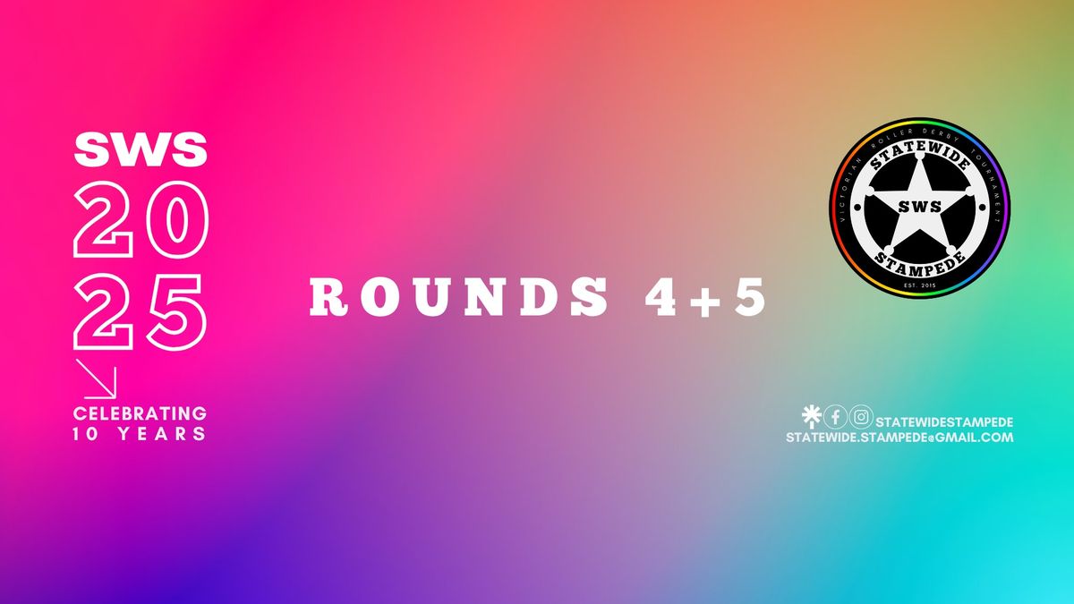 SWS 2025 - Round 4 + 5 - Hosted by EVRD and KCR