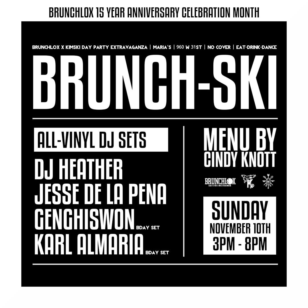 Brunch-Ski | 11.10.24 | Brunchlox x Kimski day party