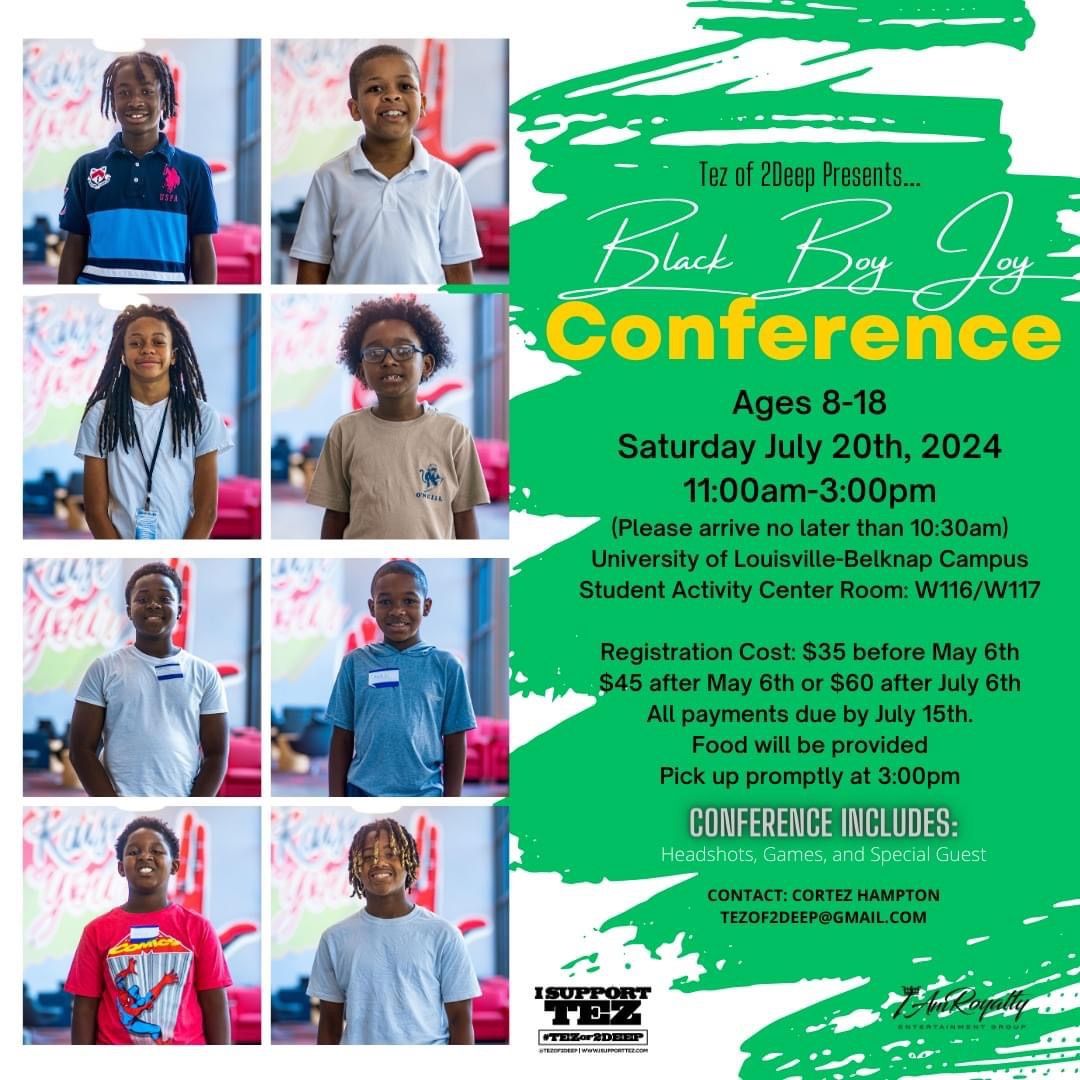 Tez of 2Deep Black Boy Joy Conference 2024 