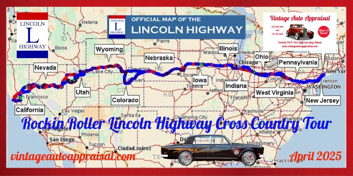 Rockin Roller Lincoln Highway Cross Country Tour