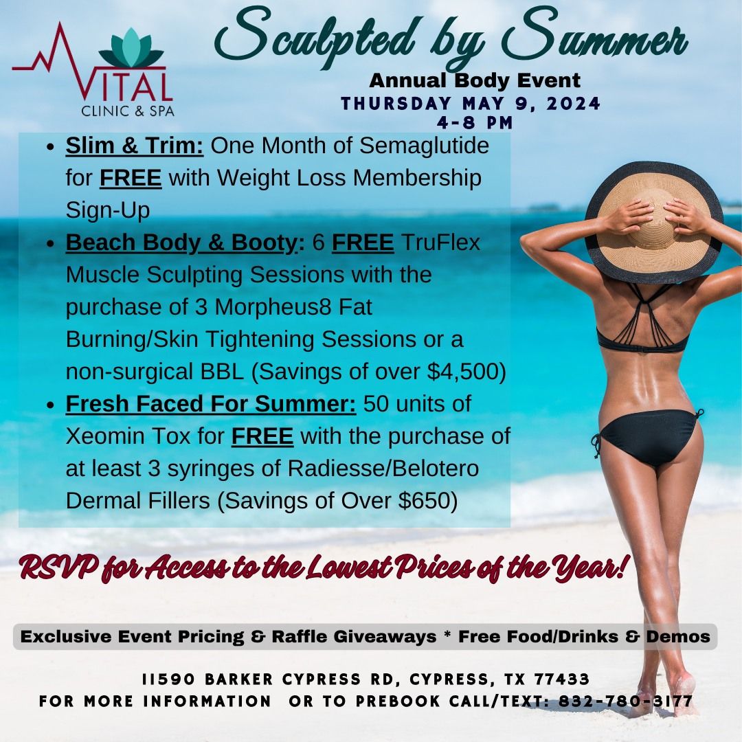 Sculpted by Summer Annual Body Event