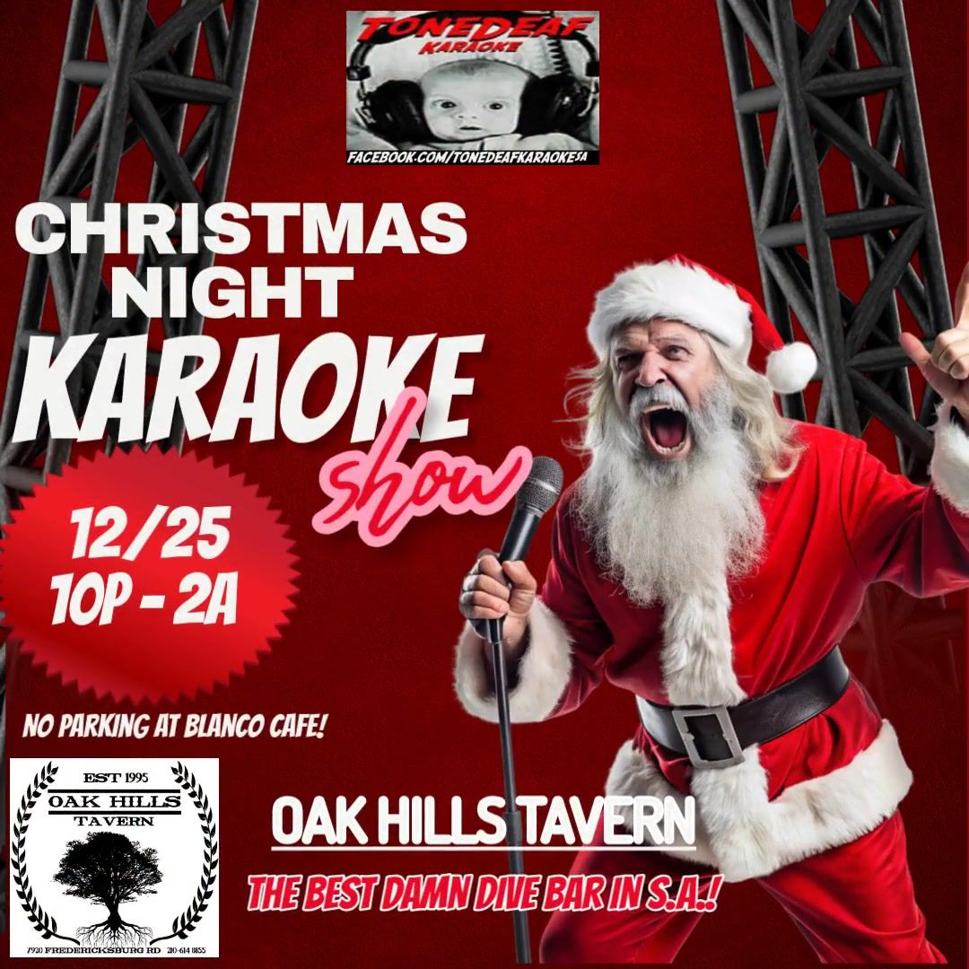 CHRISTMAS NIGHT KARAOKE!