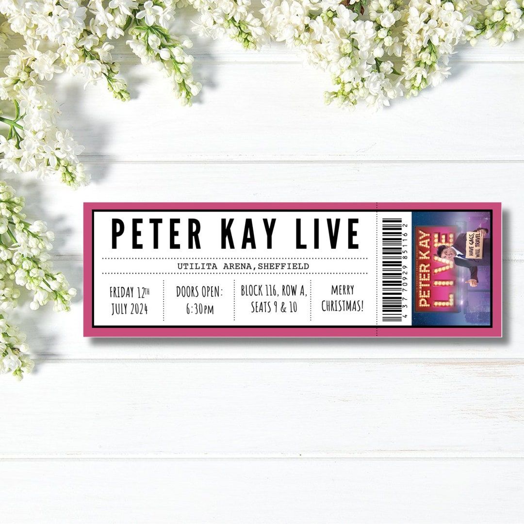 Peter Kay Sheffield Tickets