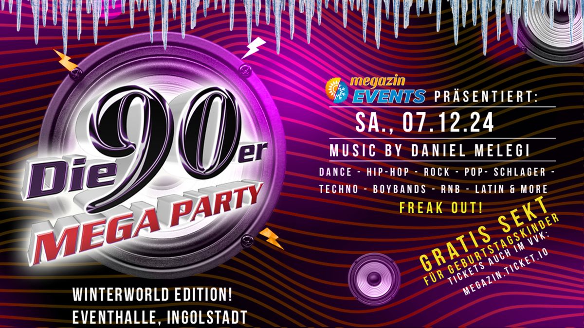 90er\/2000er Megaparty - WINTERWORLD EDITION!