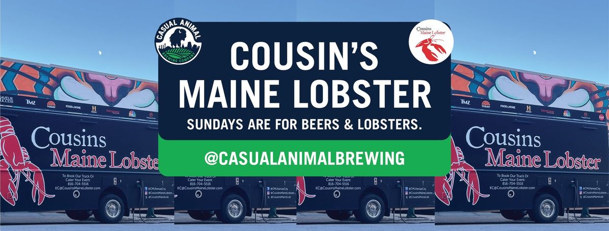 Cousin's Maine Lobster at Casual Animal Brewing