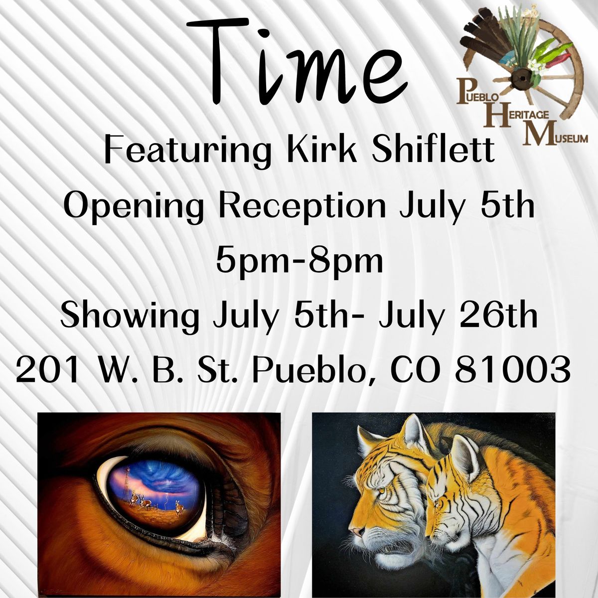 First Friday Art Show- "Time" with Kirk Shiflett