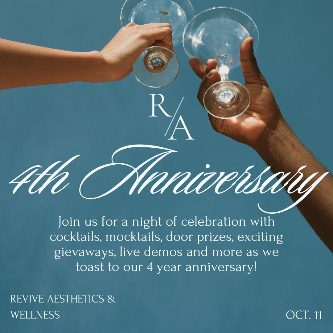 Revive Aesthetics 4th Anniversary Soir\u00e9e