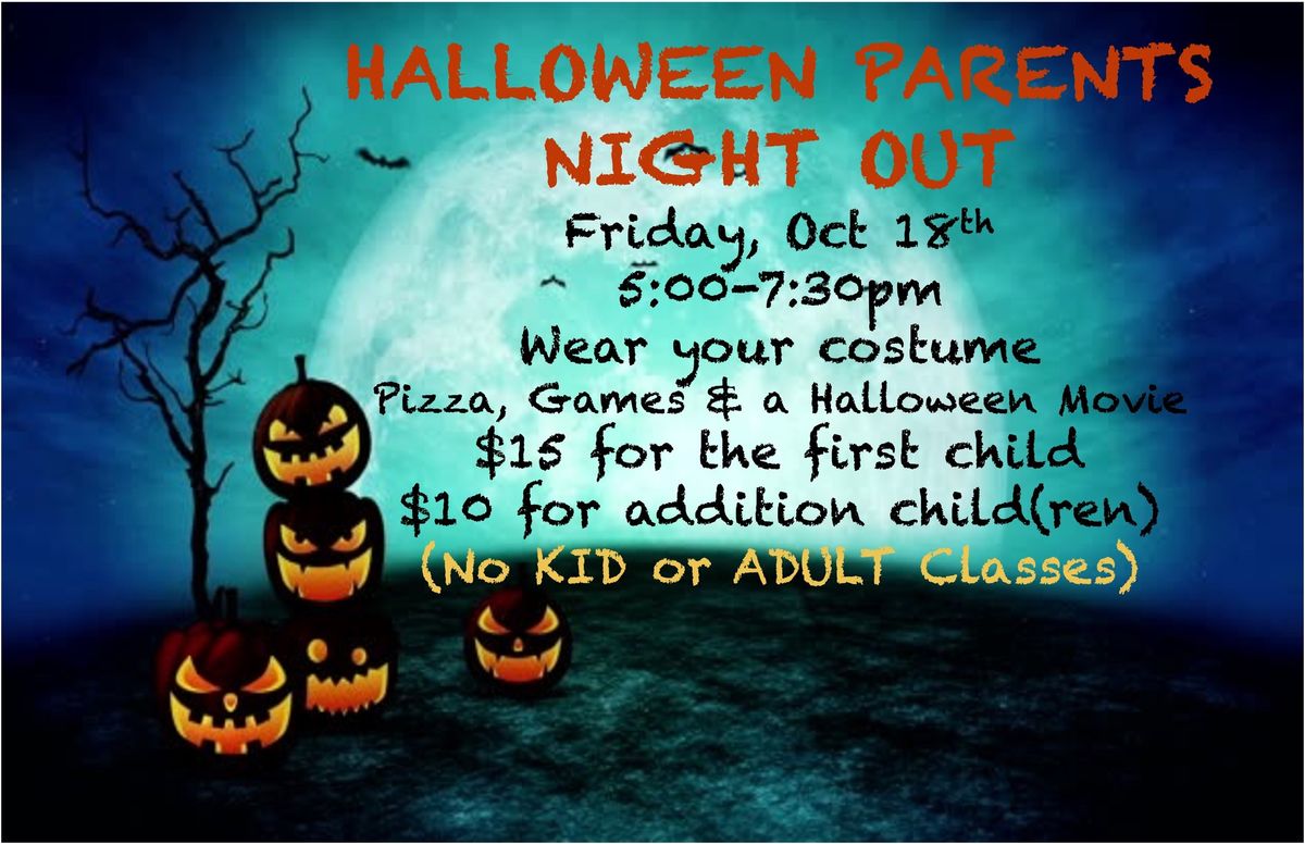 Halloween Parents Night Out