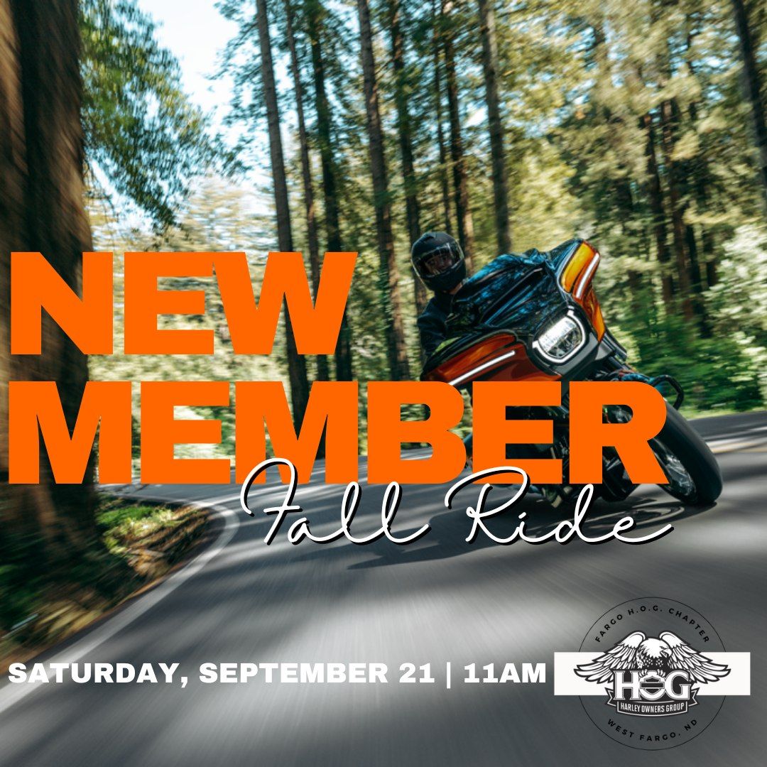 New Member Fall Ride | Fargo H.O.G. Chapter