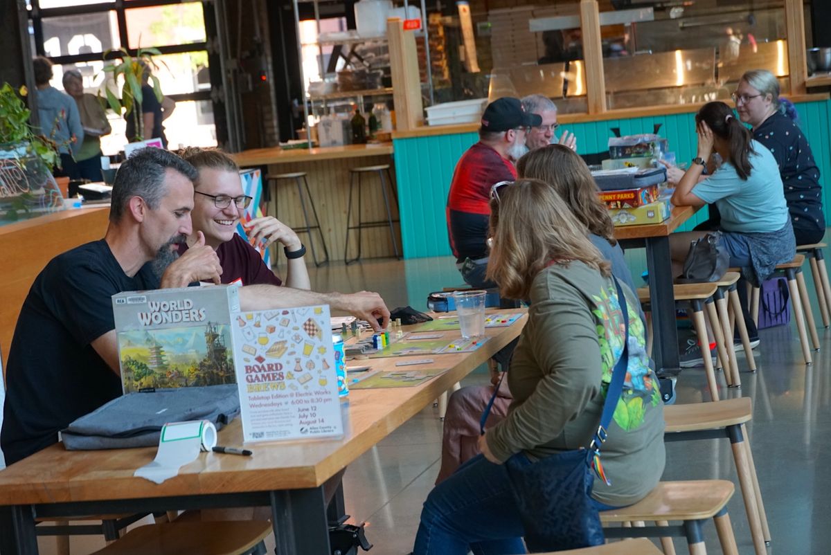 Board Games & Brews at the Market