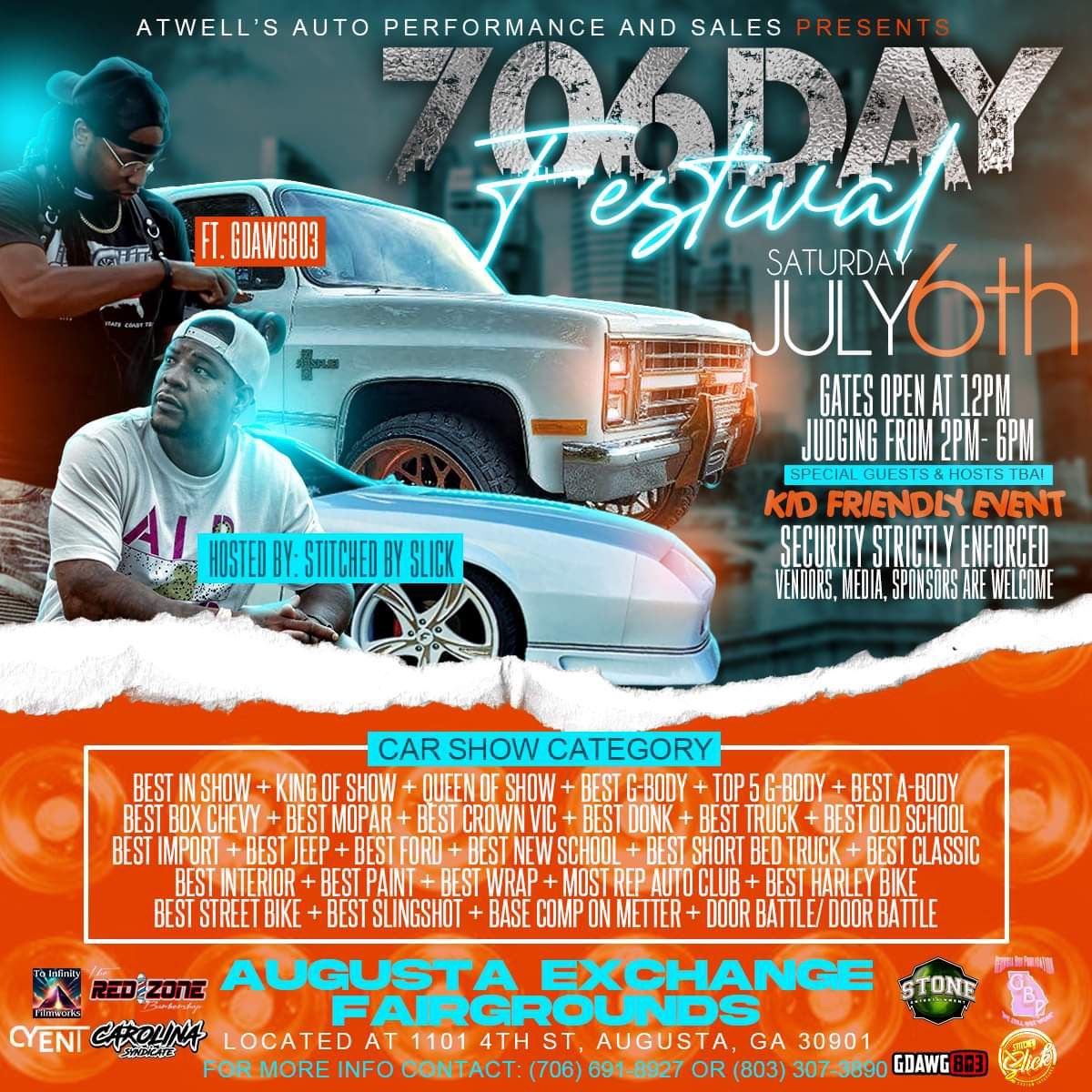706 DAY Car Show with GDAWG803