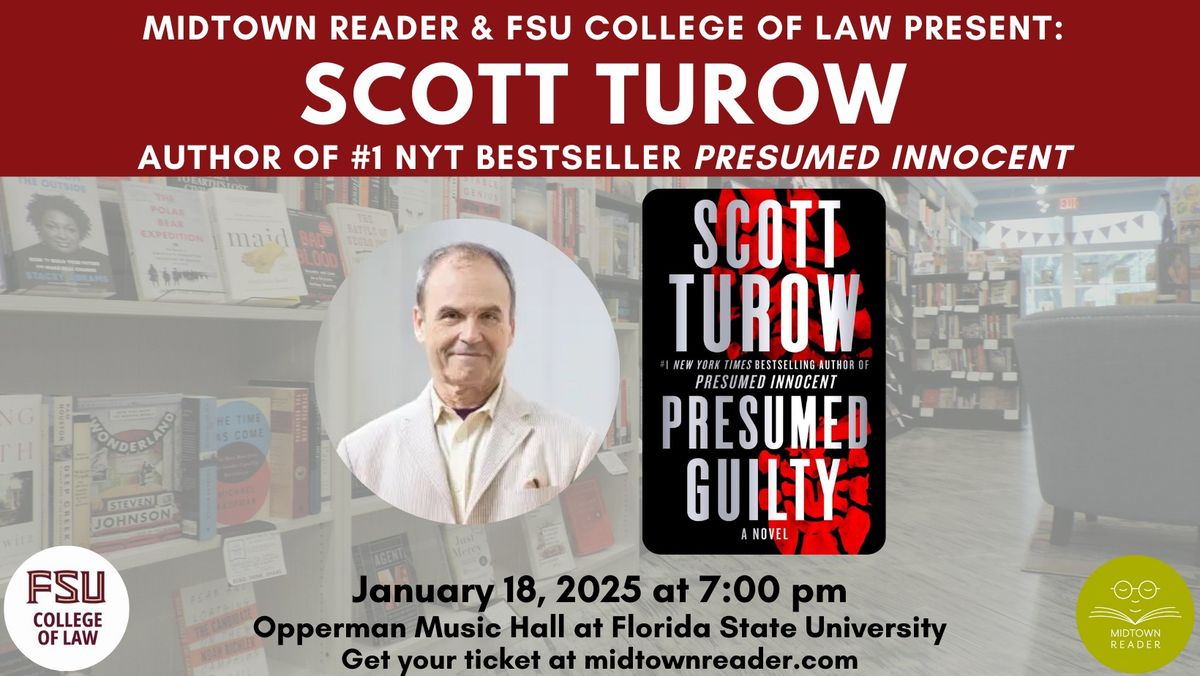 Scott Turow w\/ PRESUMED GUILTY