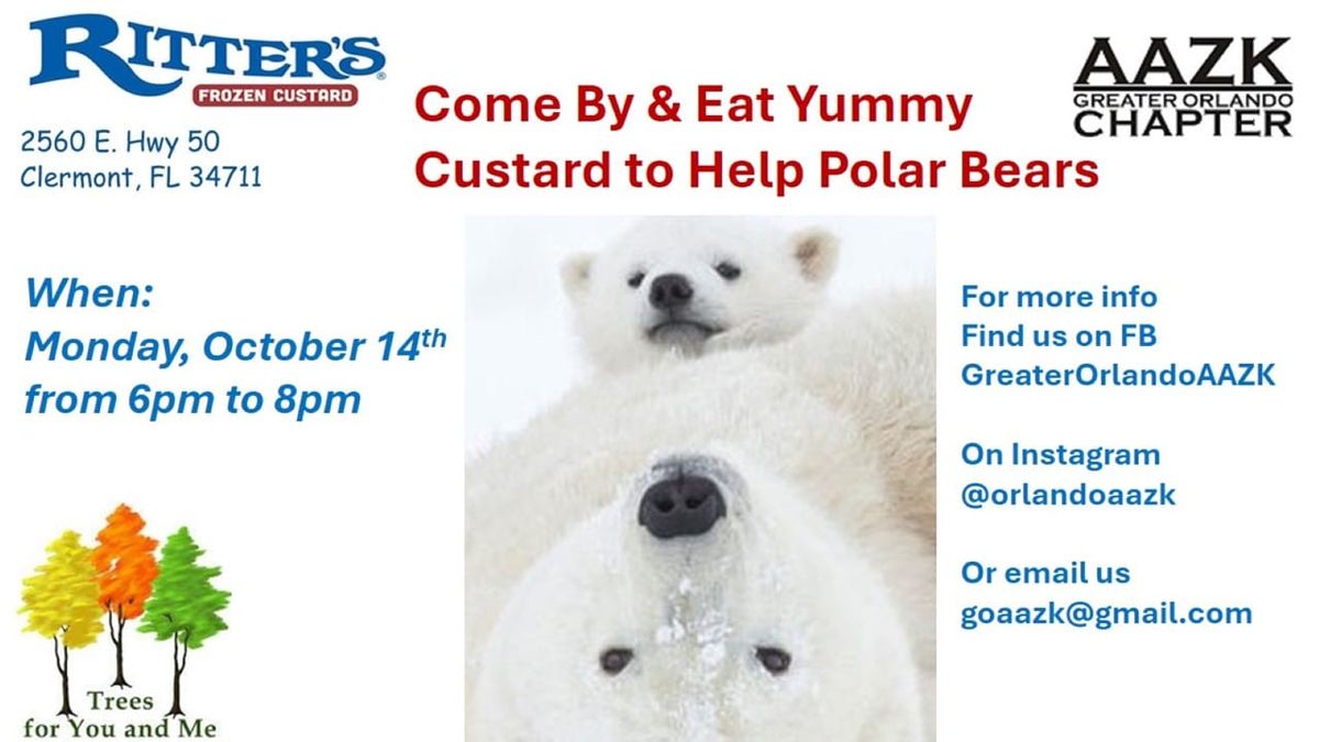 Help Polar Bears - Eat Frozen Custard 