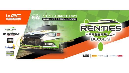 Wrc Renties Ypres Rally 2021 Ieper Market Poperinge 13 August To 15 August