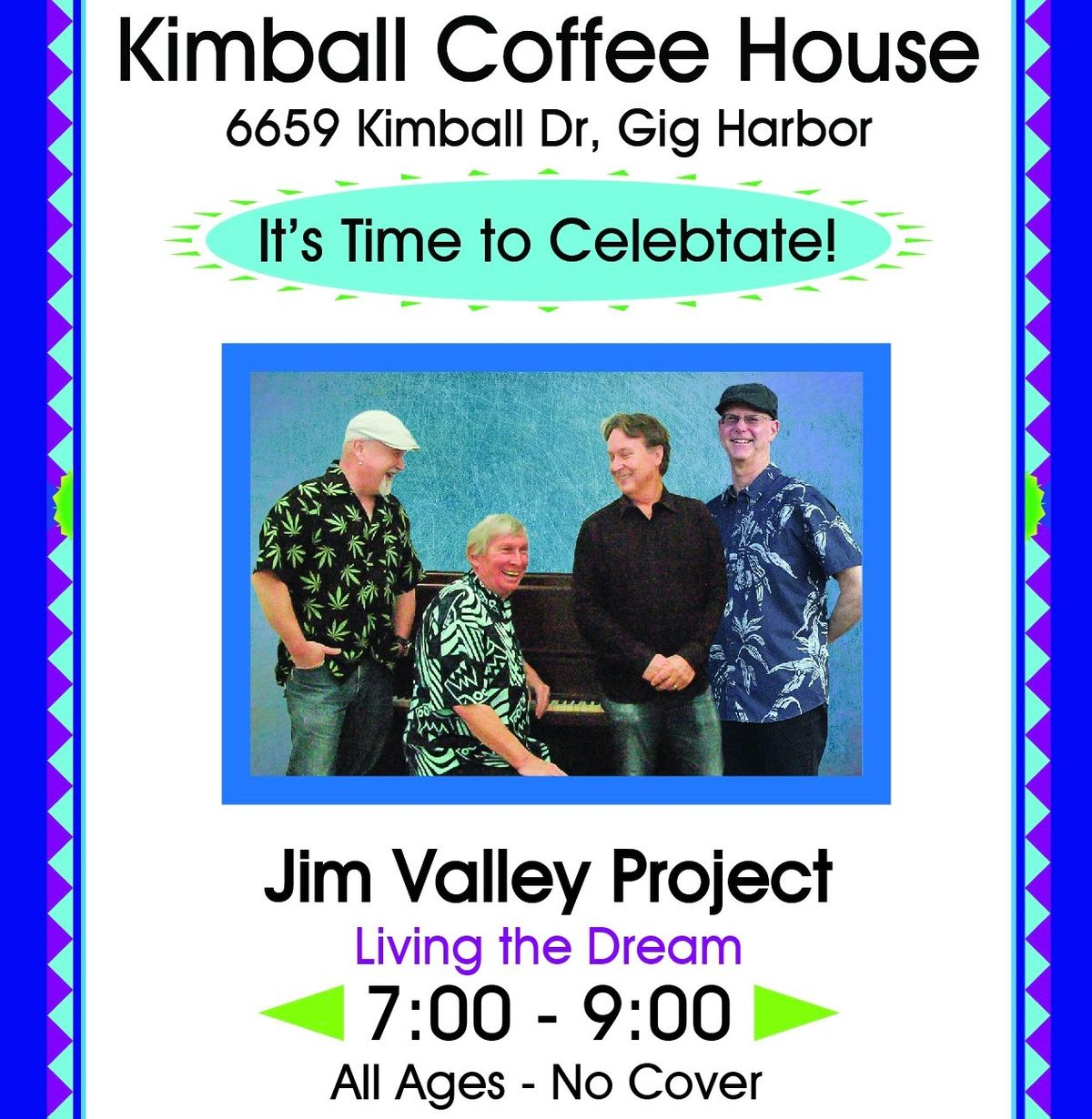 Jim Valley Project LIVE at Kimball Coffeehouse