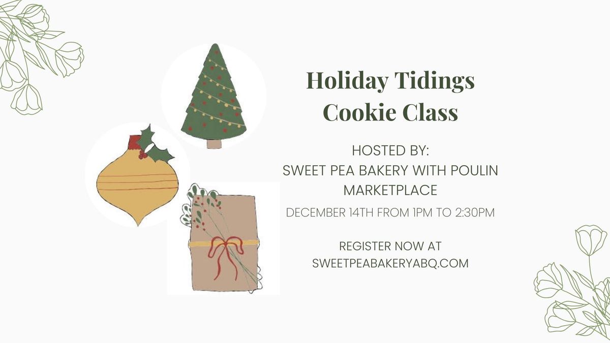 Holiday Tidings Cookie Class