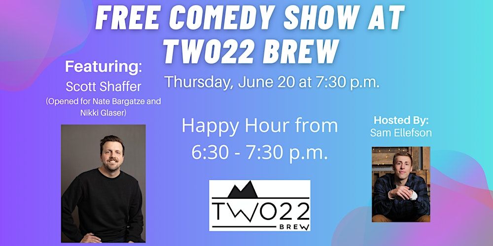 Free Comedy Show at Two22 Brew