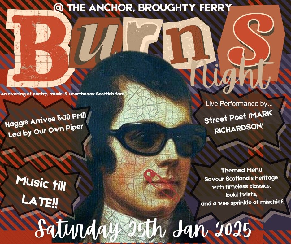 Burns Night @ The Anchor, Broughty Ferry 