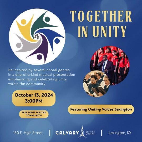 Together in Unity Concert