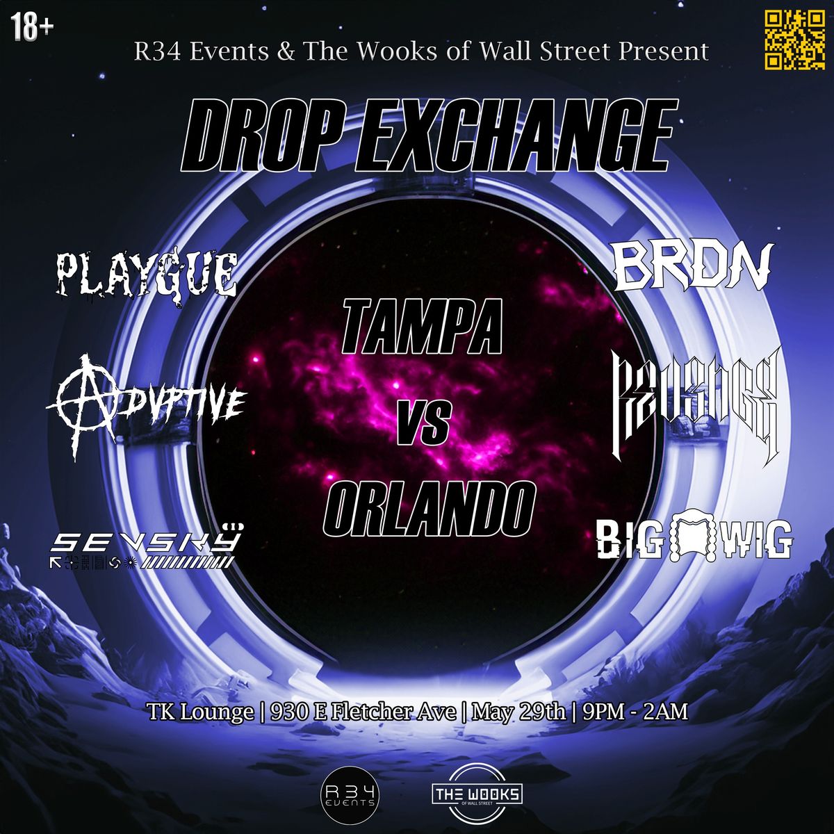 Drop Exchange - Tampa vs. Orlando