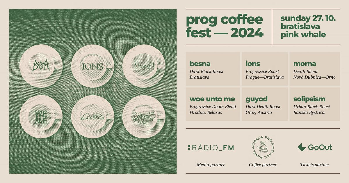 Prog Coffee Fest 2024 | Bratislava