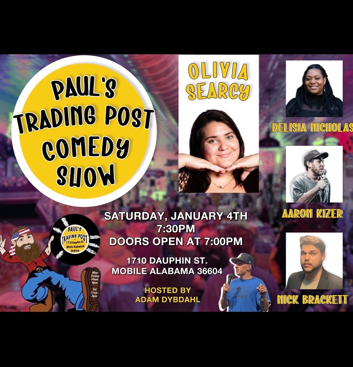 Paul\u2019s Trading Post Comedy Show 