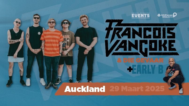 Francois van Coke en Die Gevaar \/ Early B - Auckland. NZ