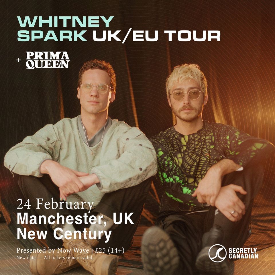 *NEW DATE AND VENUE* Whitney, live at New Century- Manchester