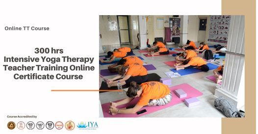 300hrs Intensive Yoga Therapy Teacher Training - Online Course
