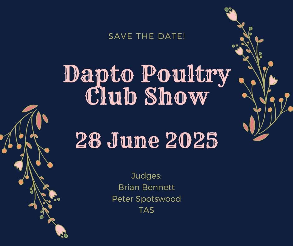 Dapto Poultry Club Show 2025