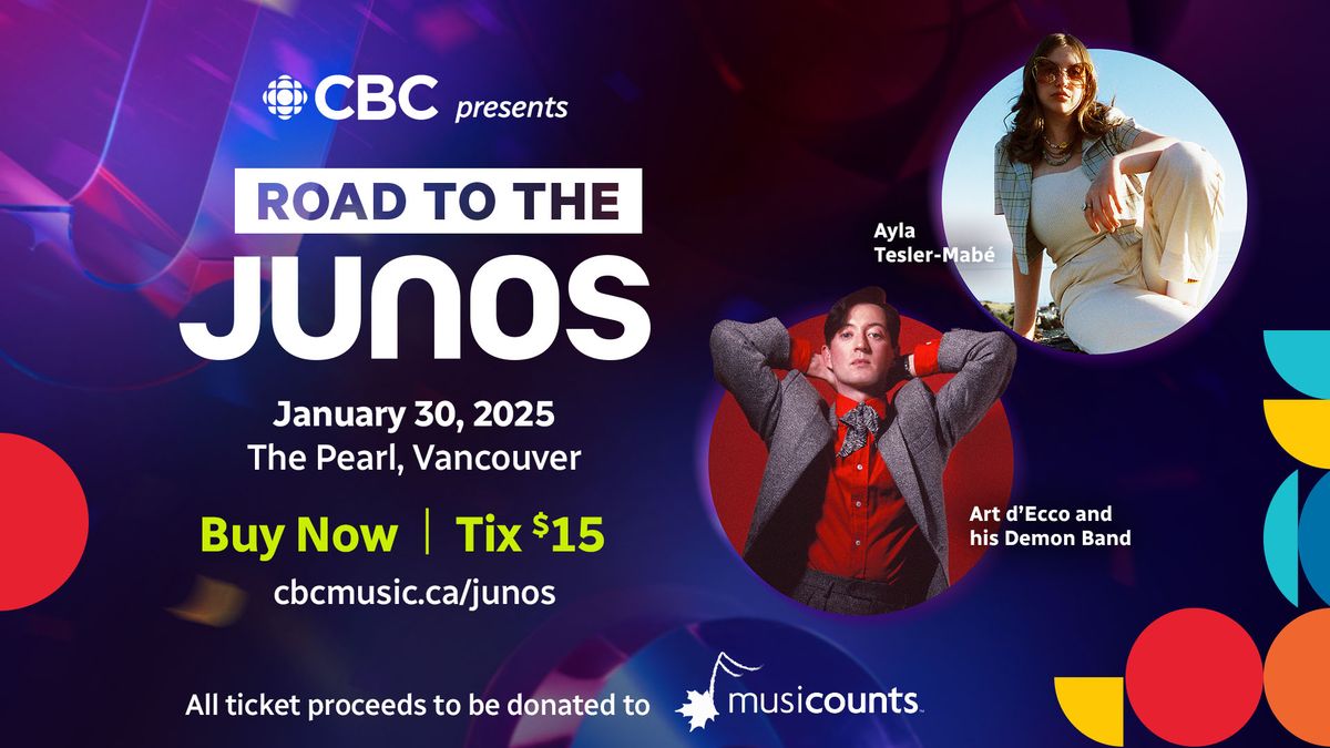 Art d'Ecco and his Demon Band & Ayla Tesler-Mab\u00e9 @ Road To The Junos