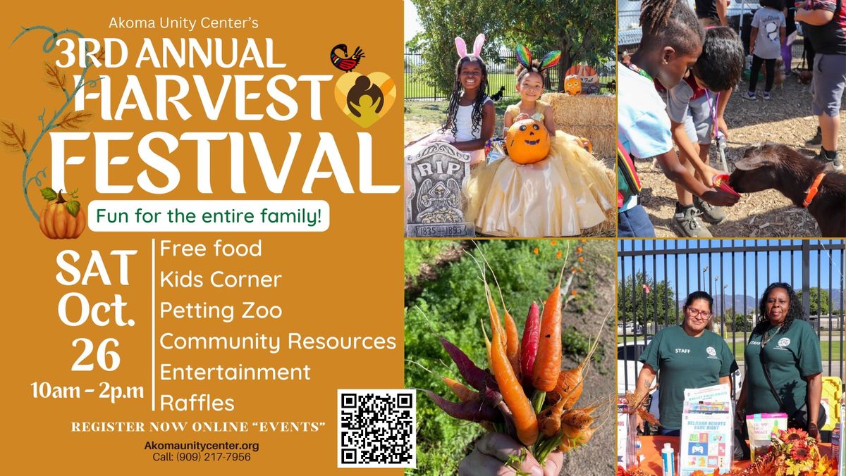 3rd Annual Harvest Fall Festival