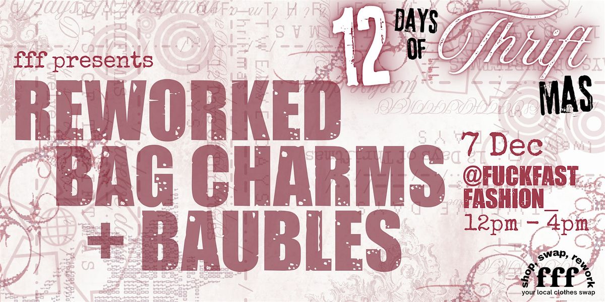 \u2605 12DAYS fff DIY BAG CHARMS \/ XMAS ORNAMENTS