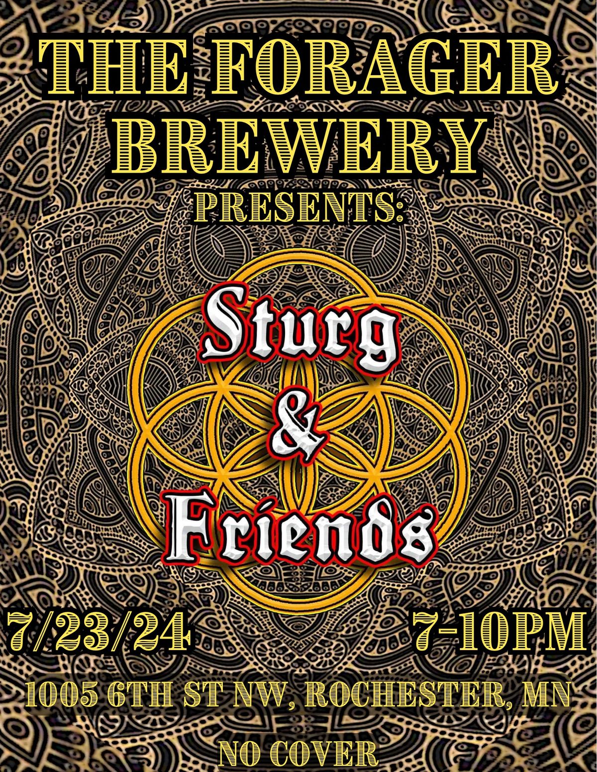 STURG & FRIENDS DEBUT @ FORAGER BREWERY