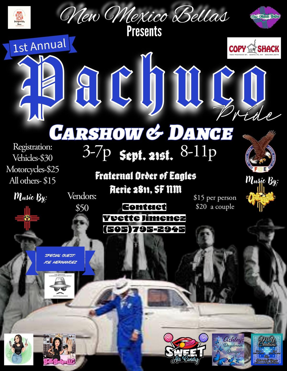 New Mexico Bellas 1st Annual Pachuco Pride Carshow & Dance