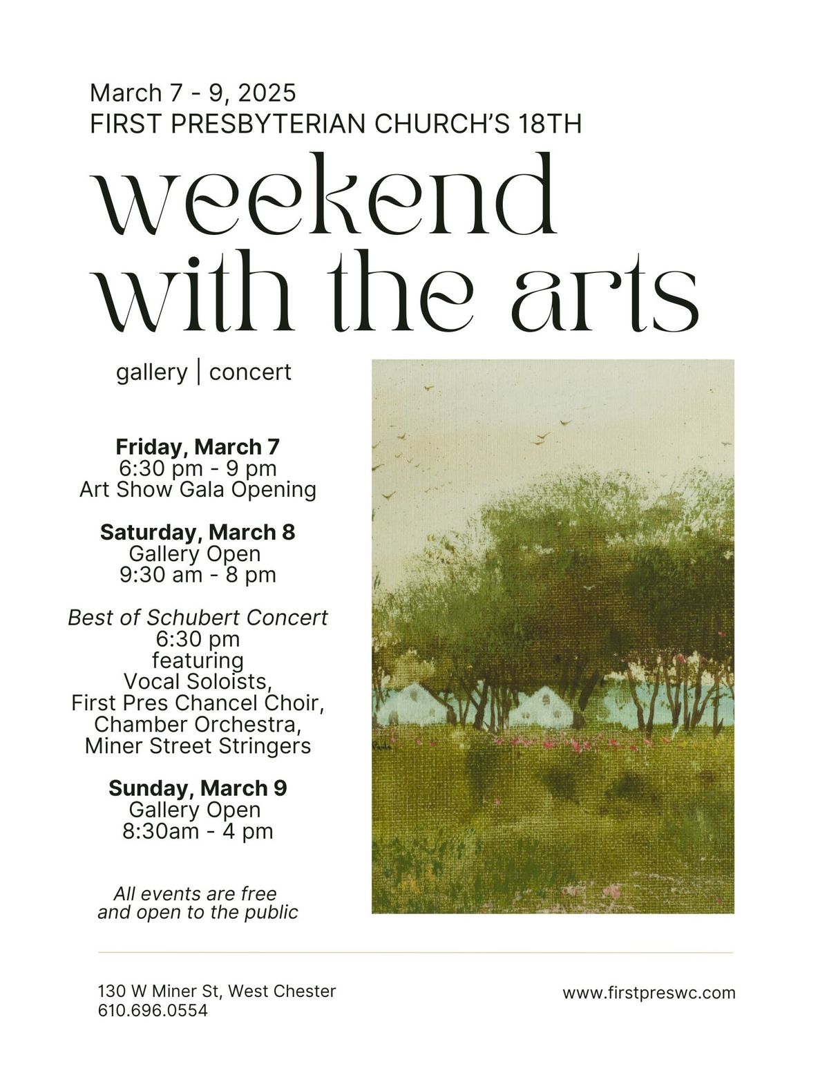 Weekend with the Arts