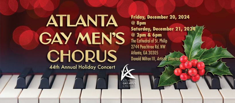 Atlanta Gay Men's Chorus 44th Annual Holiday Concert