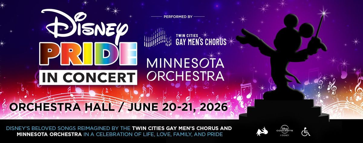 Minnesota Orchestra - Disney Pride in Concert at Orchestra Hall - MN