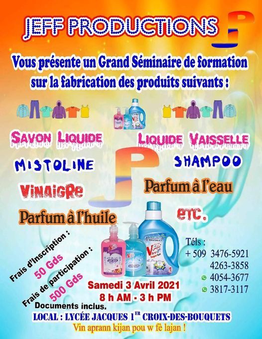 Seminaire De Formation Lycee Jacques 1er De La Croix Des Bouquests Port Au Prince 3 April 21 Seminaire De Formation Lycee Jacques 1er De La Croix Des Bouquests Port Au Prince 3 April 21