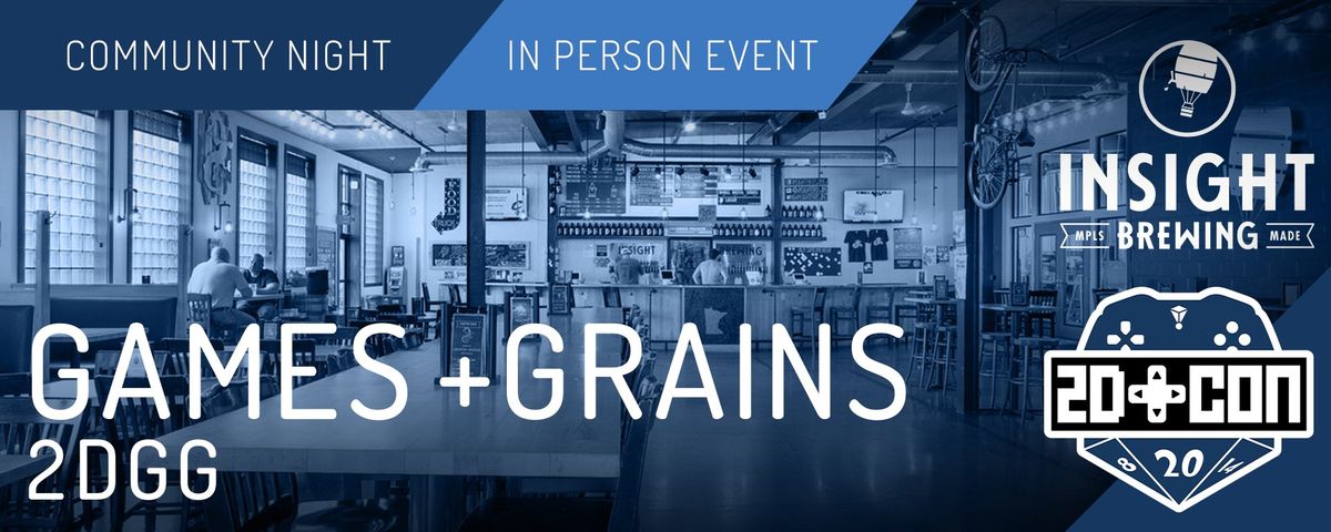 Games + Grains at Insight Brewing